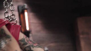 Ruggedly-Handsome Dominant Rocky Uses Suspension Bondage on Slutty Teen - A Must Watch! (HD)