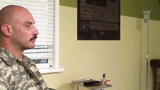 Black Thug Interrogated And Fucked By White Cop In The Jail Cell