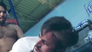 Muscle Stud Jeans Franco Fucks Captured Prisoner Mike de Marco in Anal