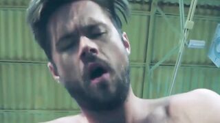 Muscle Stud Jeans Franco Fucks Captured Prisoner Mike de Marco in Anal
