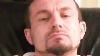MenWorkinXXX.com - Hairy mature stud tugs on his dick and explodes with jizz intensel