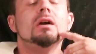 MenWorkinXXX.com - Hairy mature stud tugs on his dick and explodes with jizz intensel