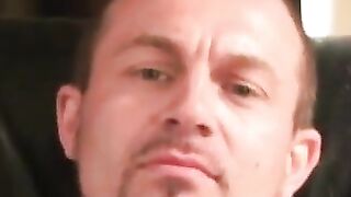 MenWorkinXXX.com - Hairy mature stud tugs on his dick and explodes with jizz intensel