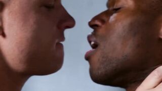 Bondaged Slave Gets Dominated By His Master's Huge Uncut Cock