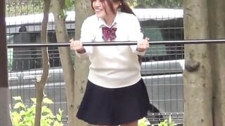 NipponPissTV.com - Beautiful Asian hotties outdoor kinky public pissing compilation