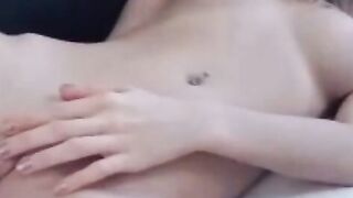Hot Blonde babe enjoys masturbating for you