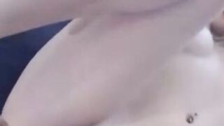 Hot Blonde babe enjoys masturbating for you