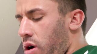 BuddiesNextDoor.com - Athletic jock with big cock drills his lover's ass balls deep i