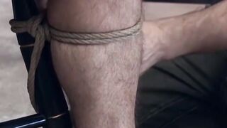 Master Derek da Silva punishes the little pup by playing with his nipples