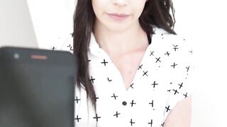 Pretty young slut Alison De Vore POV fucked by stepdad