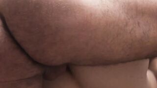 Hungry DILF throatfucks twink stepson before breeding
