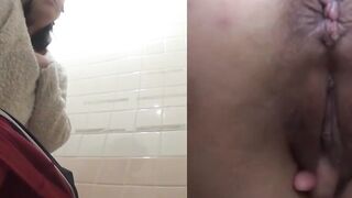 Amateur Asian babe close up pussy fingering caught on cam