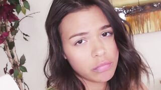 Young latina Kat Arina fucking before stepbro facial