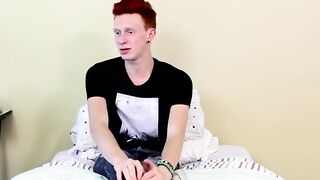 BoyObsession.com - Naughty twink spreads his tight ass and masturbates for warm cum