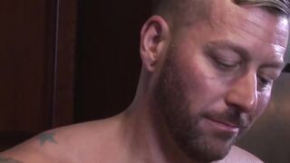 MaleIcons.com - Jealous jock Troy Accola's passionate anal play with beefy homo's big