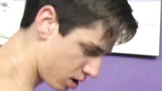 Beautiful young gays sucking cocks and banging in threesome Hoe 2