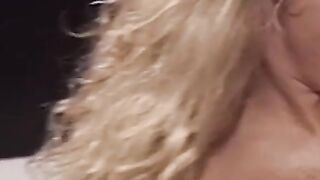 Submissive dyke fingered while eating BDSM pussy