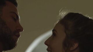 Big tits pornstar Lena Paul pounded after sensual blowjob