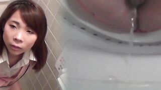 Japanese hotties in bath time pee play on hidden cam