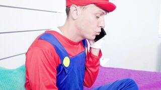 Horny Halloween spooky date with hot Sophia West and Rion King