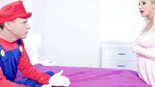 Horny Halloween spooky date with hot Sophia West and Rion King