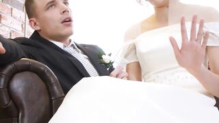 Stacy Cruz bridezilla gets pussy drilled by stranger