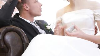 Stacy Cruz bridezilla gets pussy drilled by stranger