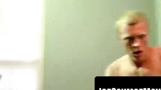 Eric splits Joeâs hole with rough bareback jackhammer thrusts