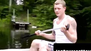 Joeâs face becomes Ericâs fucktoy for slow cock worship