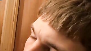 Jeremiah Johnson jerking until his balls are drained