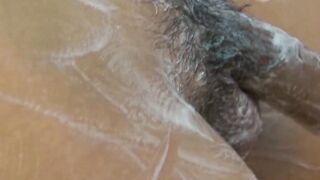 Thai Trans Alice Strokes her meat and plays with toys in the bathroom