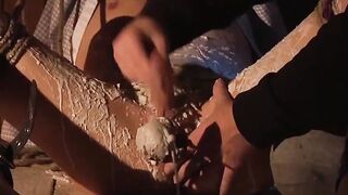 Blonde twink learns pain during a masterful rough fuck