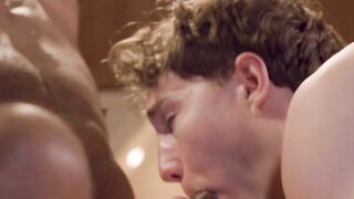 Hunky Sean Xavier fucks Heath Halos hole while Hazel eats his dick