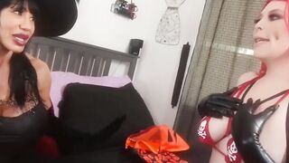 SensualMomma.com - Step mom Ava takes Taylor trick or treating for a night