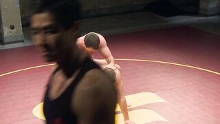 Connor Patricks battles Cameron Kincade In naked wrestling fuck match