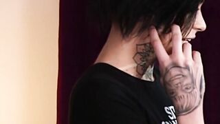 Hung dude buries large dick inside stepsis Leigh Ravens holes
