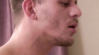 Thick trans temptress' deepthroat skills before ass banging