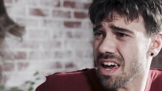 Freya Parker seduces and promises handsome dude an intense blowjob