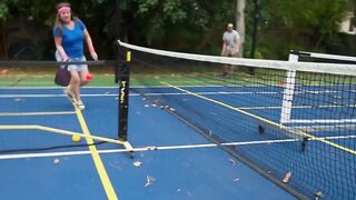 Selena Ivy is pussy destroyed by hung dude while playing pickleball