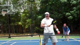 Selena Ivy is pussy destroyed by hung dude while playing pickleball
