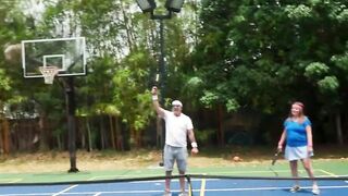 Selena Ivy is pussy destroyed by hung dude while playing pickleball
