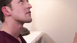 Ty forces a head down onto his stiff hard cock