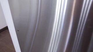 Thick brunette stepmom Natasha Nice swallows stepson hot cum