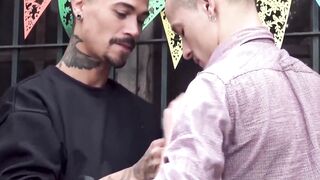 Rough & Raw Barebacks - Dominant Latin Stud Fucks His Boyfriend Hard