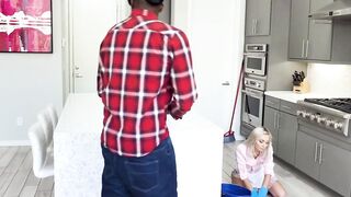 Teen Maid Bimbo Blowbang - Big Black Dick Orgy