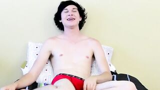 Twinks Ass-Play Orgasm with Dildo Ride" or "Teen's Anal Play Leading to Big Load