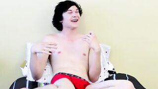 Twinks Ass-Play Orgasm with Dildo Ride" or "Teen's Anal Play Leading to Big Load