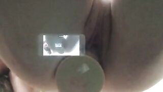 Hot MILF Uses Vibrator on Her Pussy While Watching You