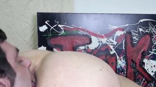 Daddy's Bear Pup Gets Spanked And Fucked By Older Man