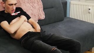 Huge Dick Jerk-Off Session with Porn Star Andi Ford